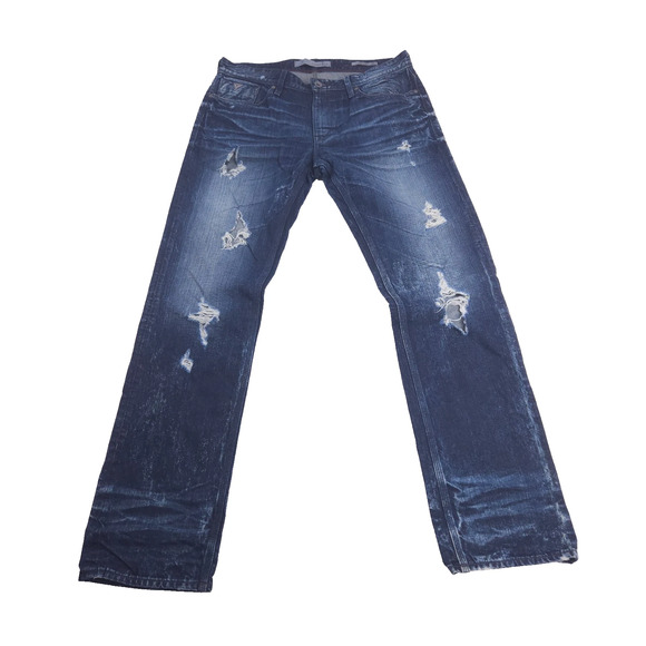 Guess Jeans Original Designs Vintage Early Y2K Men’s 34X33 Black Denim Jeans - Picture 1 of 15